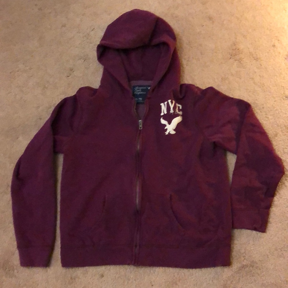 American eagle zip up sweatshirt